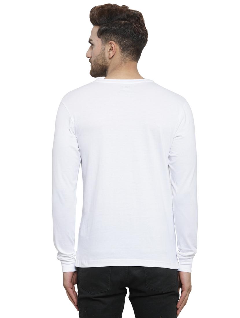 white solid t-shirt - 17264576 - Zoom Image - 3