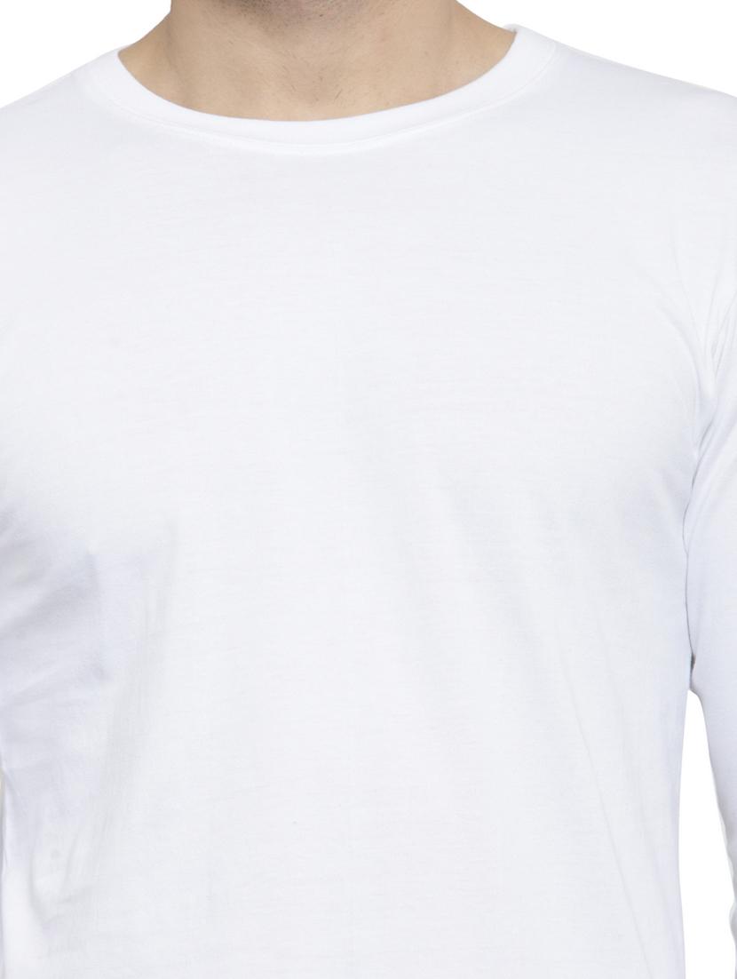 white solid t-shirt - 17264576 - Zoom Image - 5