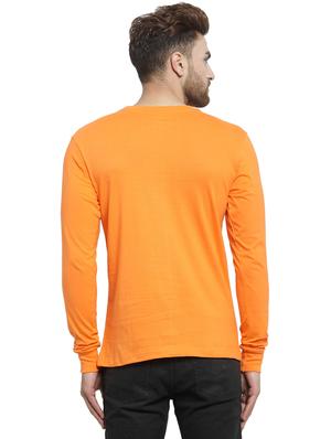 orange solid t-shirt - 17264580 - Standard Image - 3