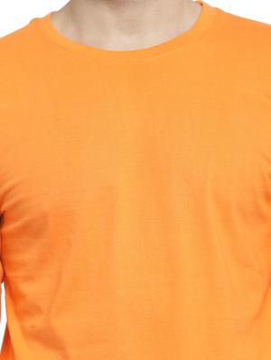 orange solid t-shirt - 17264580 - Standard Image - 5