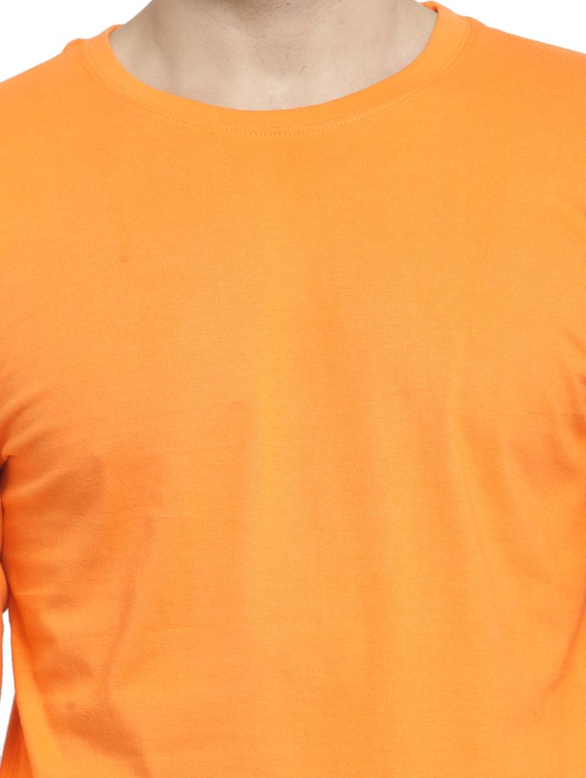 orange solid t-shirt - 17264580 - Zoom Image - 5