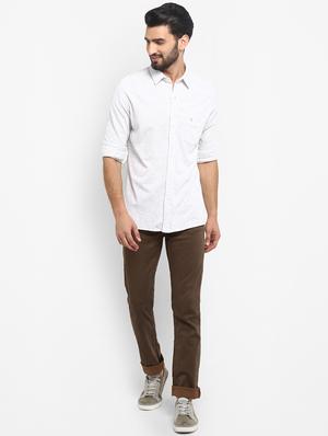 brown printed denim jeans - 17264667 - Standard Image - 4