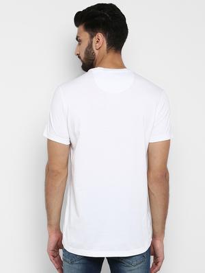 white self design t-shirt - 17264695 - Standard Image - 3