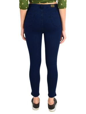 high rise ankle length jeans - 17265039 - Standard Image - 3