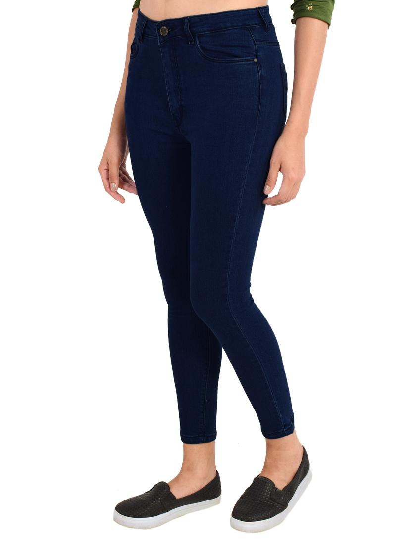 high rise ankle length jeans - 17265039 - Zoom Image - 2