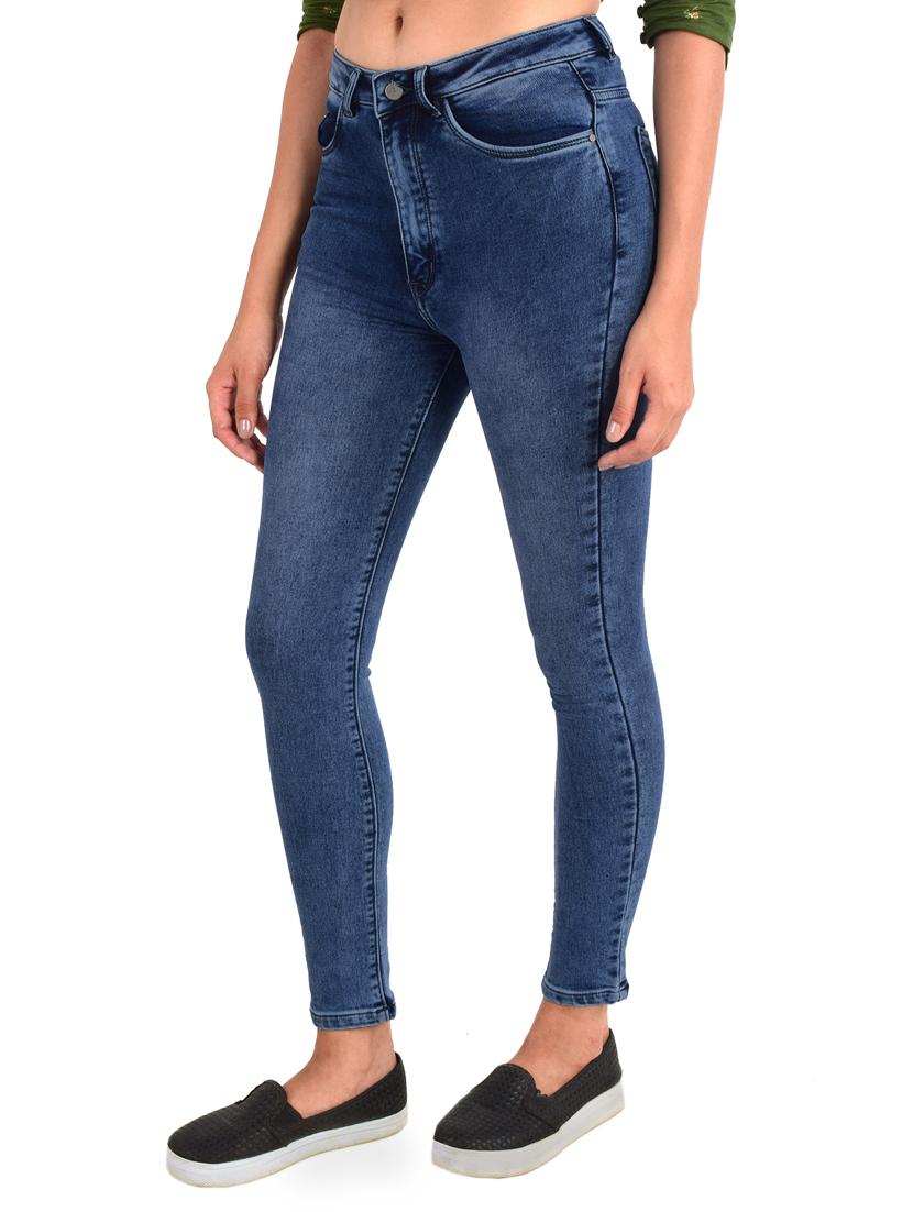 high rise ankle length jeans - 17265047 - Zoom Image - 2