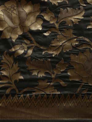 self design banarasi saree with blouse - 17265120 - Standard Image - 5