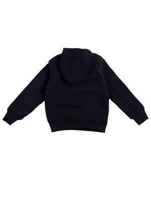 black cotton sweatshirt - 17265547 - Standard Image - 2