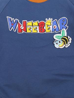 blue cotton sweatshirt - 17265556 - Standard Image - 3