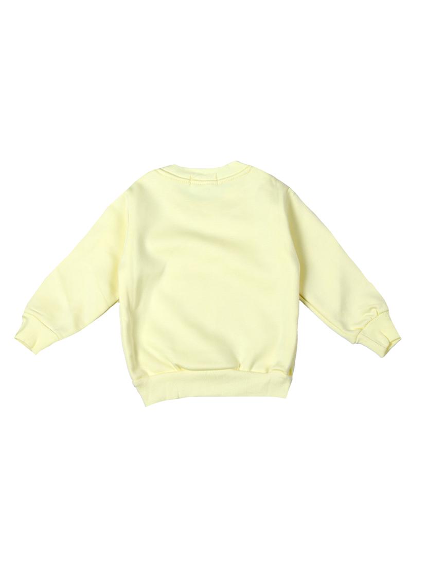yellow cotton sweatshirt - 17265558 - Zoom Image - 2