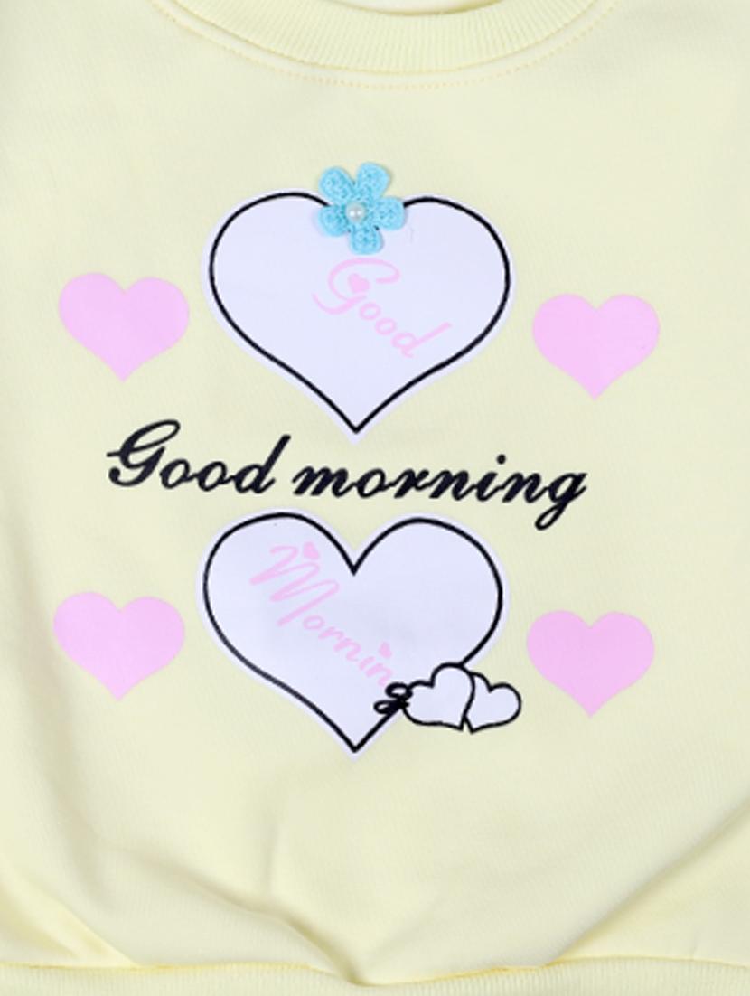 yellow cotton sweatshirt - 17265558 - Zoom Image - 3