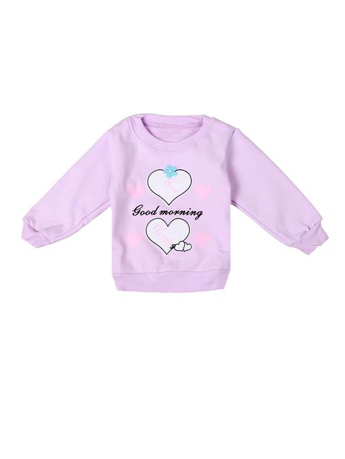 purple cotton sweatshirt - 17265559 - Standard Image - 1