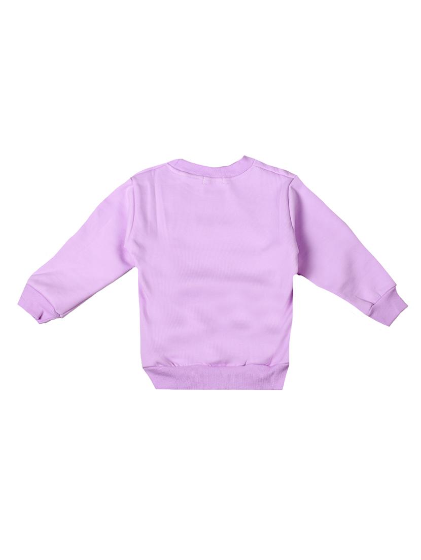 purple cotton sweatshirt - 17265559 - Zoom Image - 2