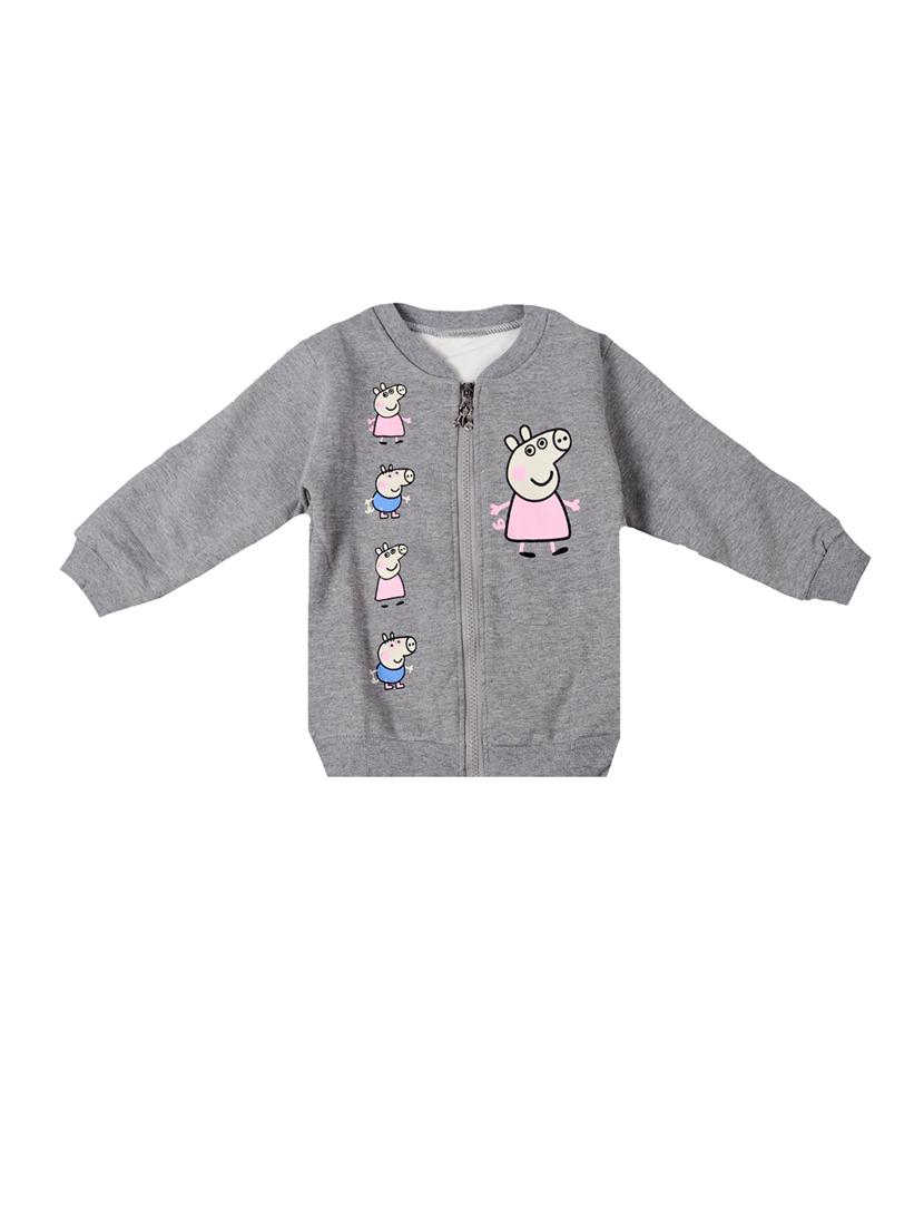 grey cotton sweatshirt - 17265582 - Zoom Image - 1