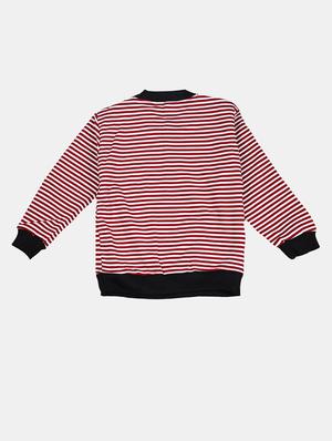 red cotton sweatshirt - 17265593 - Standard Image - 2