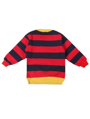 red cotton sweatshirt - 17265594 - Standard Image - 2