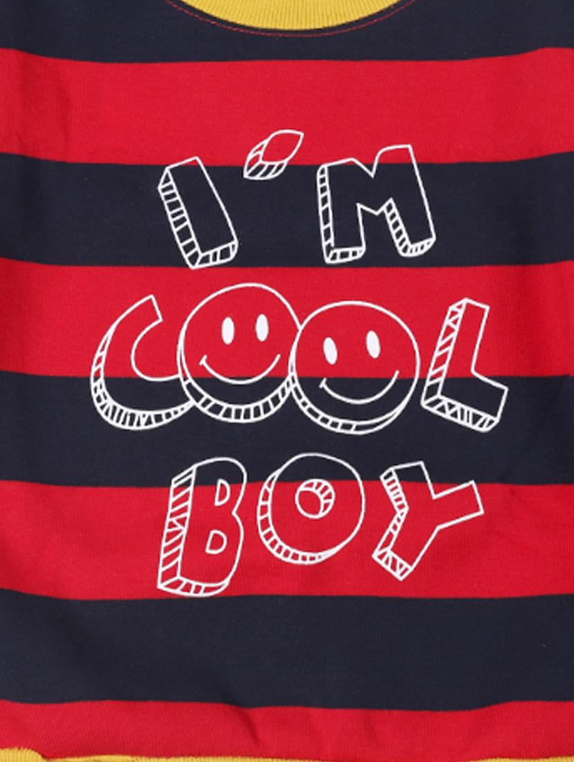 red cotton sweatshirt - 17265594 - Zoom Image - 3