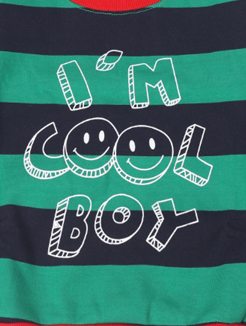 green cotton sweatshirt - 17265595 - Zoom Image - 3
