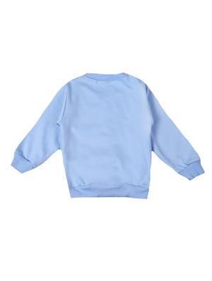 blue cotton sweatshirt - 17265609 - Standard Image - 2