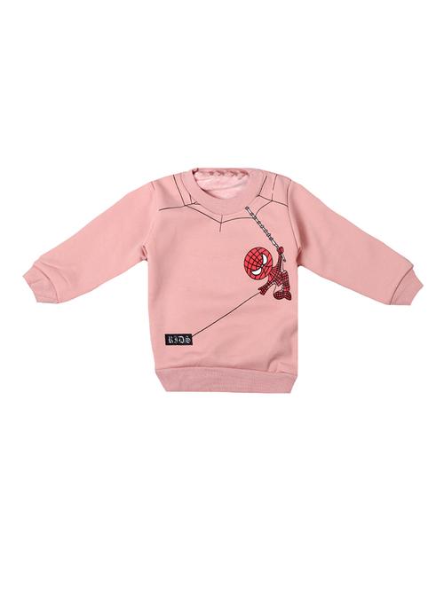 pink cotton sweatshirt - 17265610 - Standard Image - 1