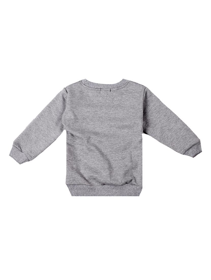 grey cotton sweatshirt - 17265621 - Zoom Image - 2