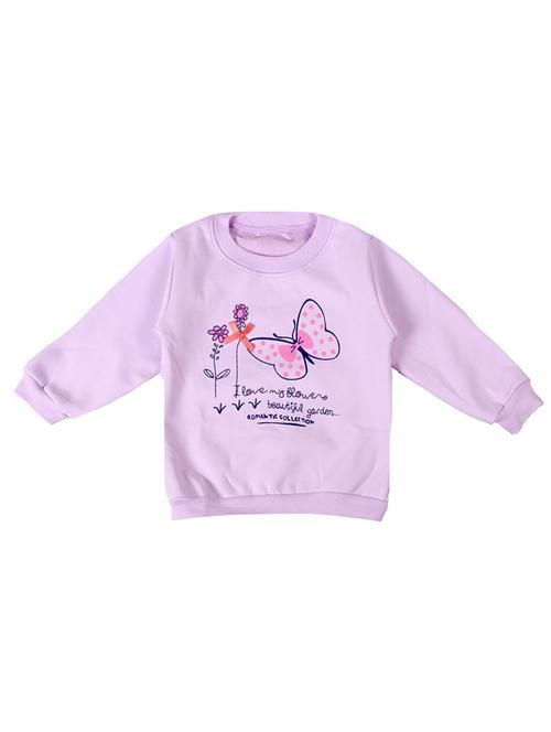 purple cotton sweatshirt - 17265636 - Standard Image - 1
