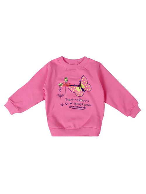pink cotton sweatshirt - 17265638 - Standard Image - 1