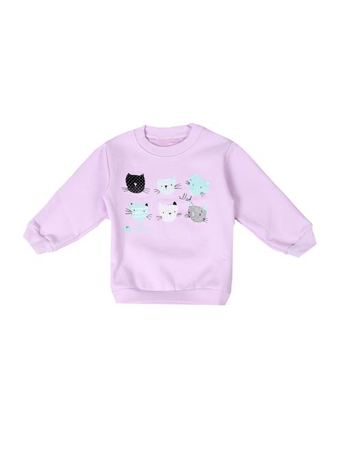 purple cotton sweatshirt - 17265640 - Standard Image - 1