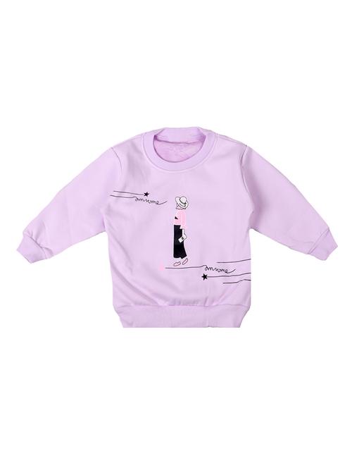 purple cotton sweatshirt - 17265641 - Standard Image - 1