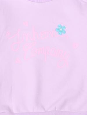purple cotton sweatshirt - 17265644 - Standard Image - 3