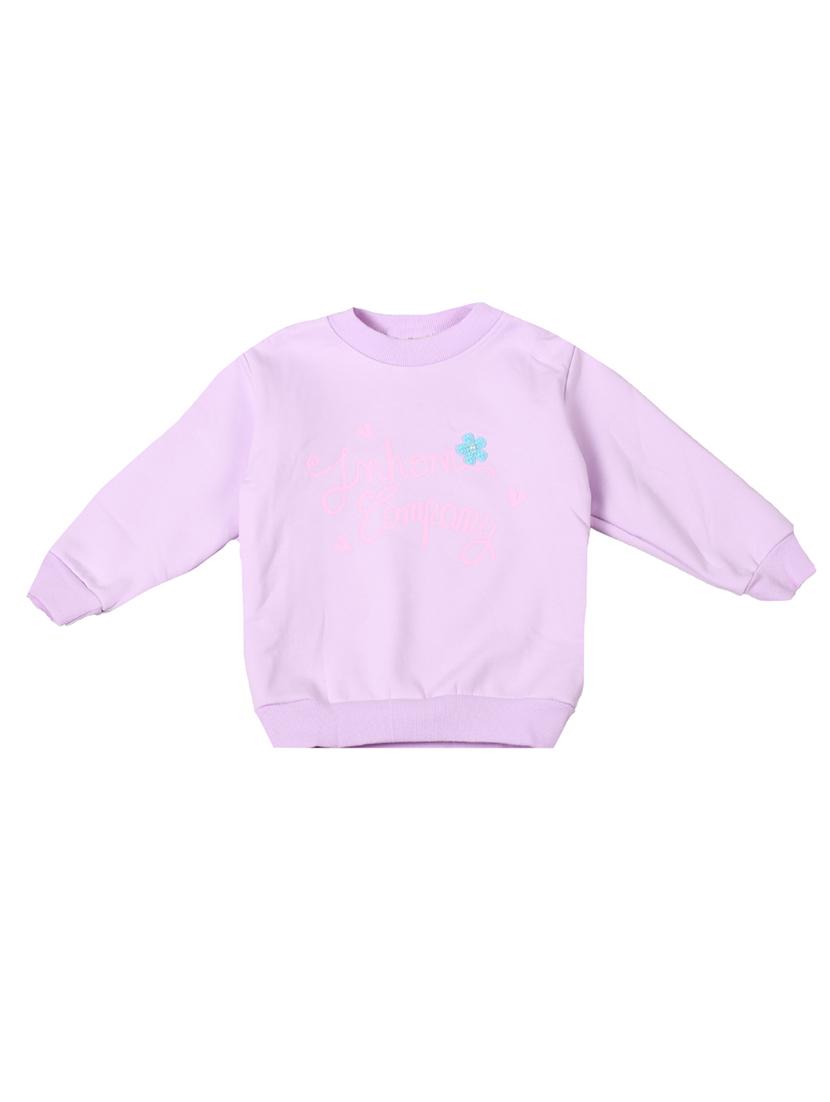 purple cotton sweatshirt - 17265644 - Zoom Image - 1