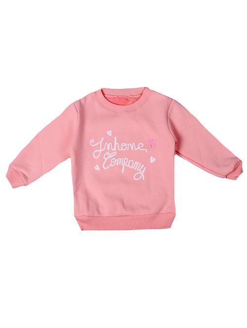 pink cotton sweatshirt - 17265646 - Standard Image - 1
