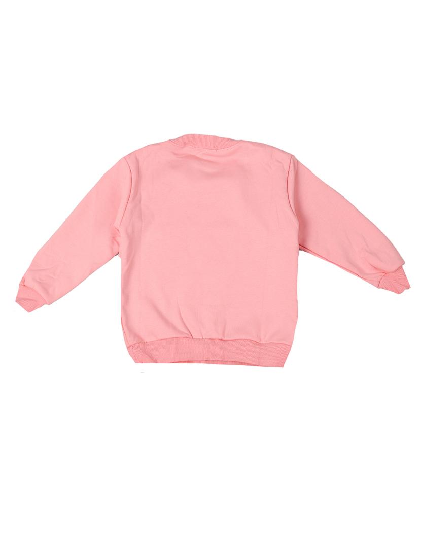 pink cotton sweatshirt - 17265646 - Zoom Image - 2