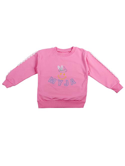 pink cotton sweatshirt - 17265653 - Standard Image - 1