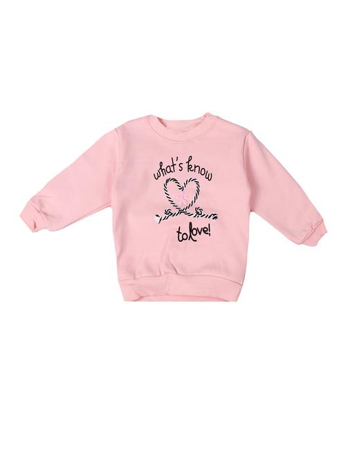 pink cotton sweatshirt - 17265657 - Standard Image - 1