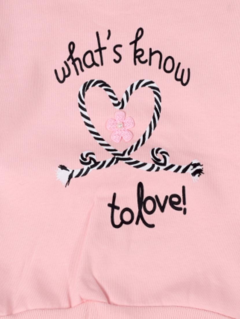 pink cotton sweatshirt - 17265657 - Zoom Image - 3