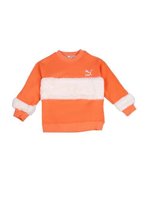 orange cotton sweatshirt - 17265664 - Standard Image - 1