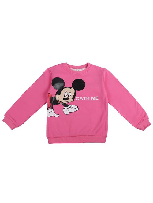 pink cotton sweatshirt - 17265665 - Standard Image - 1
