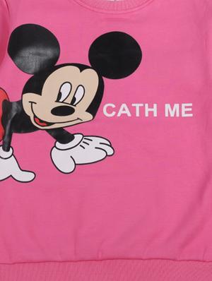 pink cotton sweatshirt - 17265665 - Standard Image - 3