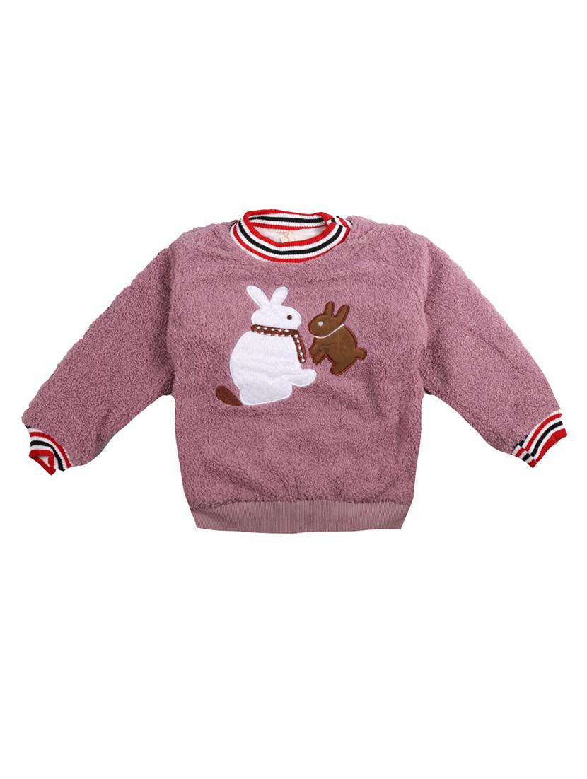 purple cotton sweatshirt - 17265668 - Zoom Image - 1