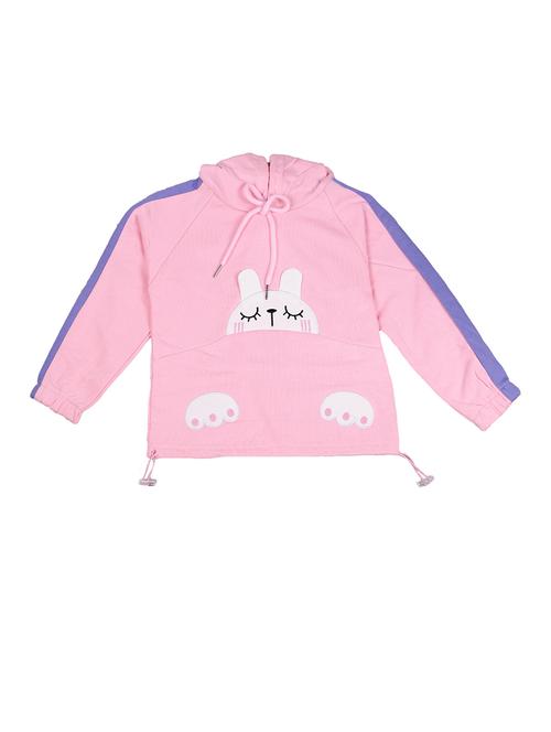 pink cotton sweatshirt - 17265675 - Standard Image - 1