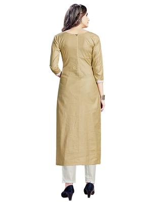 embroidered straight pant unstitched suit - 17266011 - Standard Image - 3