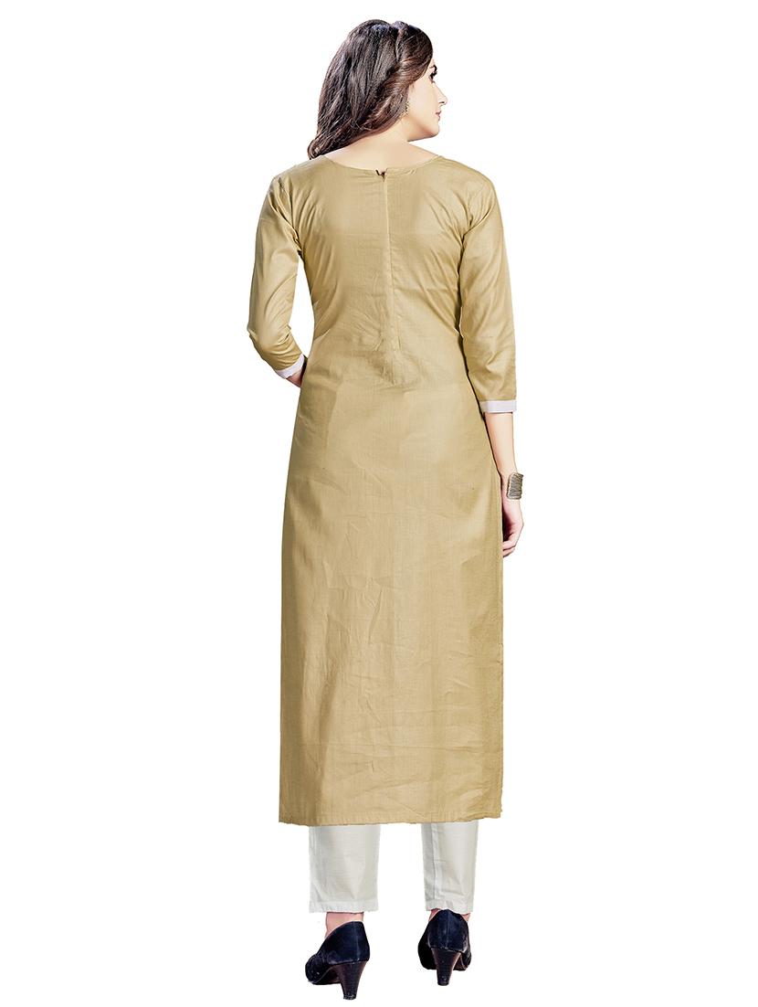 embroidered straight pant unstitched suit - 17266011 - Zoom Image - 3