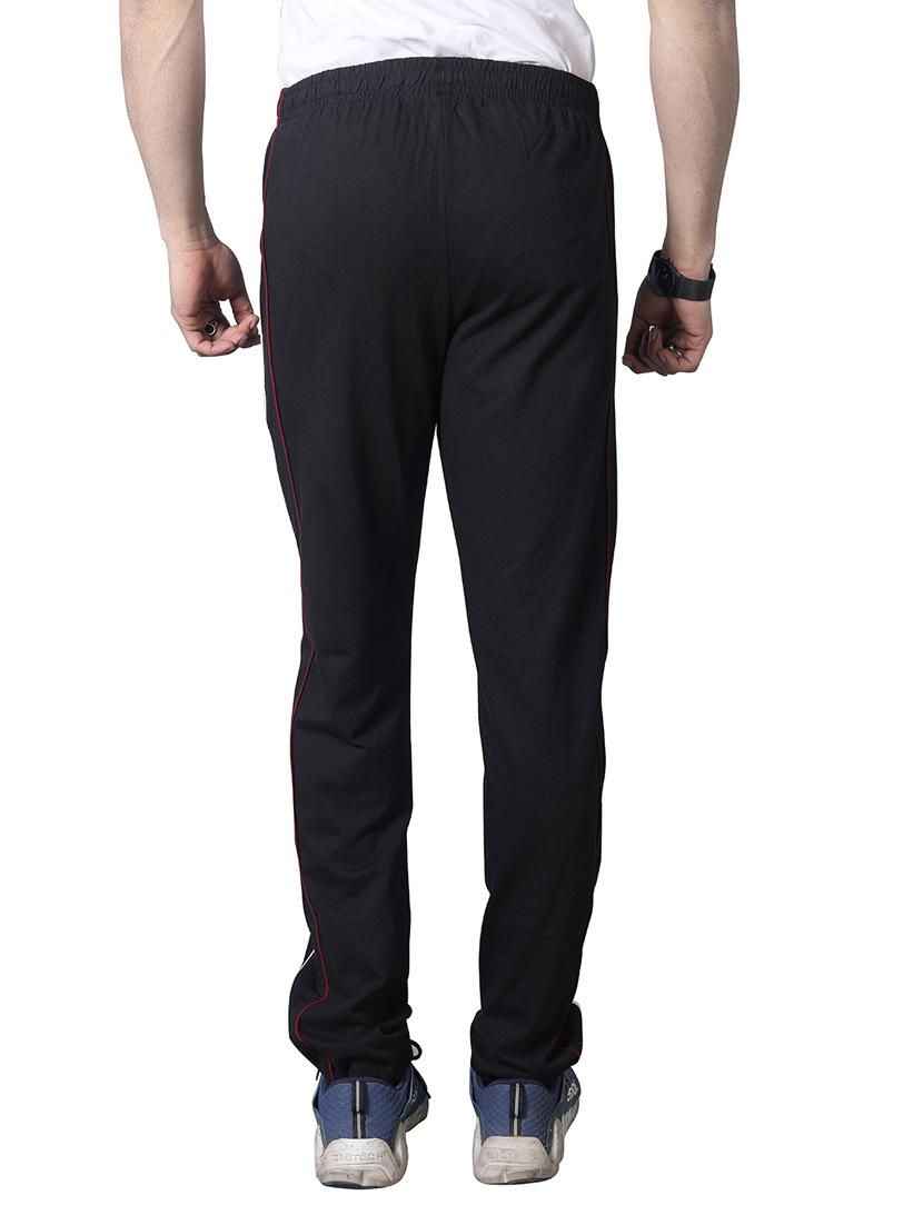 black side striped full length track pant - 17266044 - Zoom Image - 3