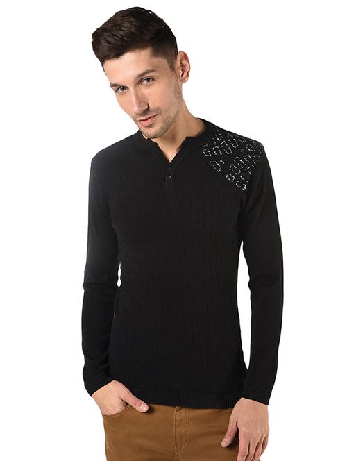 black front print t-shirt - 17266407 - Standard Image - 1