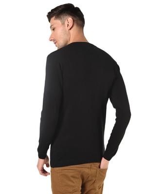 black front print t-shirt - 17266407 - Standard Image - 3