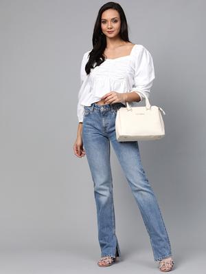 ruched crop top - 17266451 - Standard Image - 4