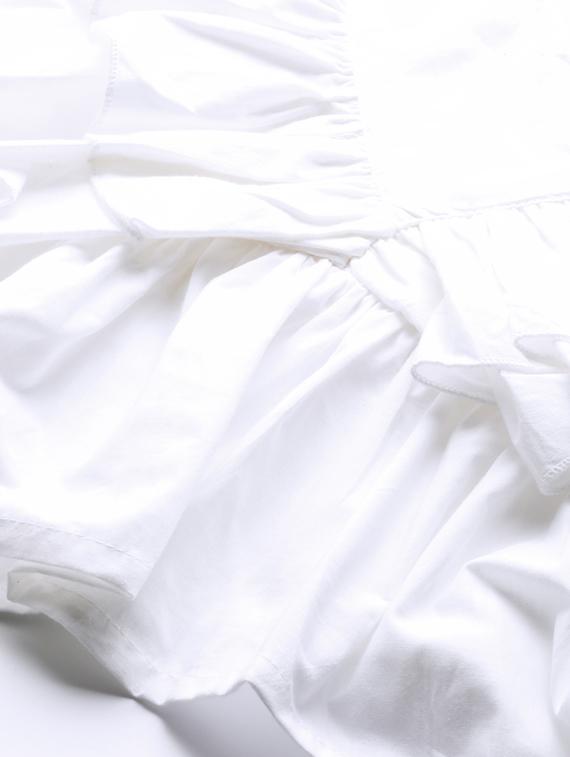 gathered hem frill top - 17266453 - Zoom Image - 5