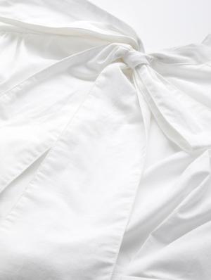 tie up neck classic top - 17266454 - Standard Image - 5