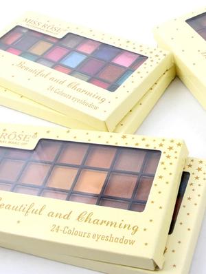 miss rose ?24 color high intensity?matte and nude eyeshadow professional palette 7001-071 nt01 - 17266741 - Standard Image - 4